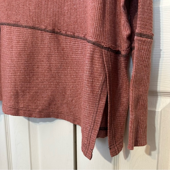 Free People We The Free Londontown Thermal Long Sleeve Tee Womens Size Medium - Picture 7 of 12